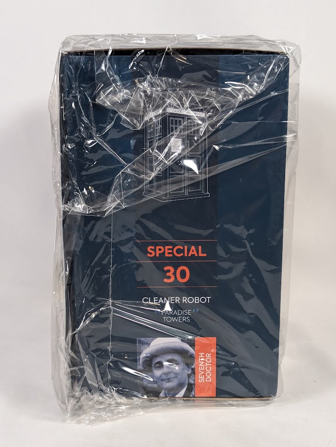 Doctor Who Figurine Collection Cleaner Robot 12cm Eaglemoss Figure With Magazine (Sealed)