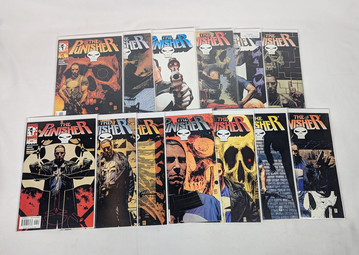 Marvel Knights The Punisher (2000) Issues 1 - 12 Comic Book Bundle