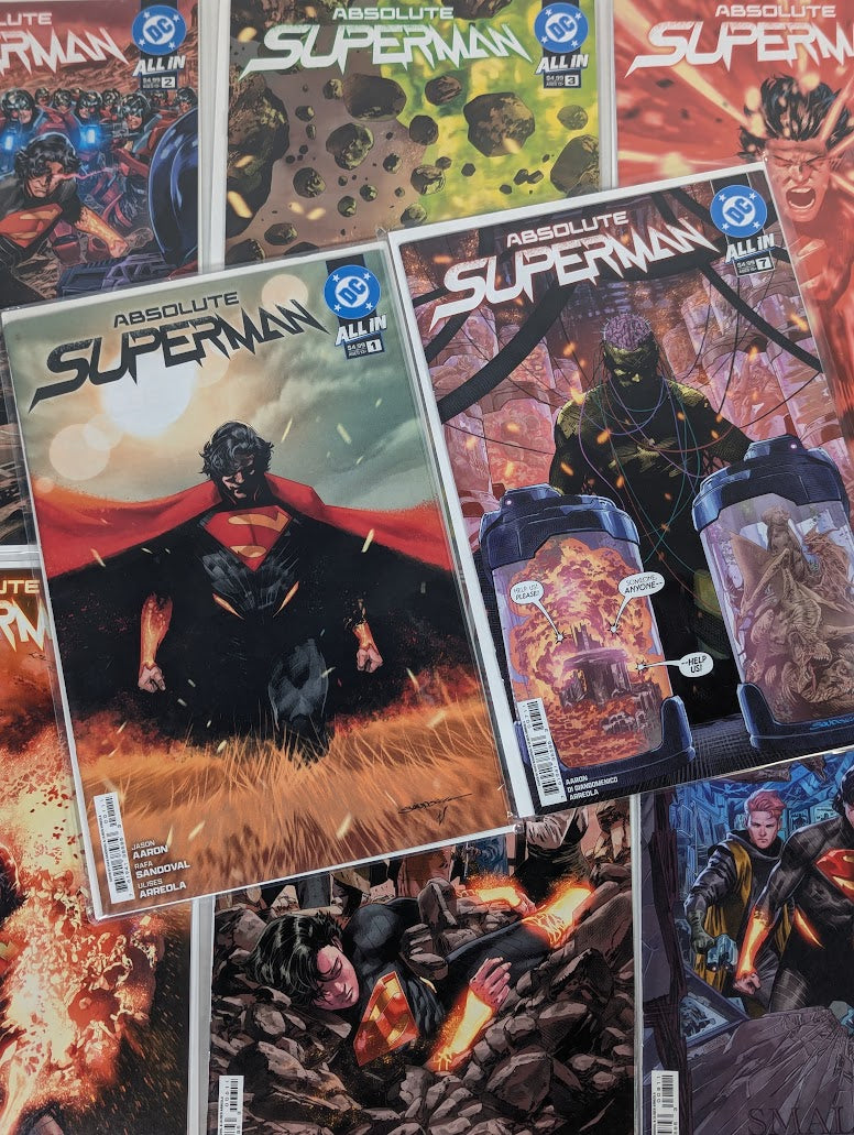 DC Comics Absolute Superman (2024) Issues 1 - 16 Comic Book Bundle