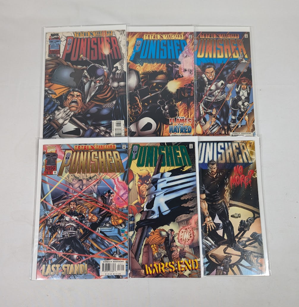 Marvel Punisher (1995) Issues 1 - 18 Comic Book Bundle