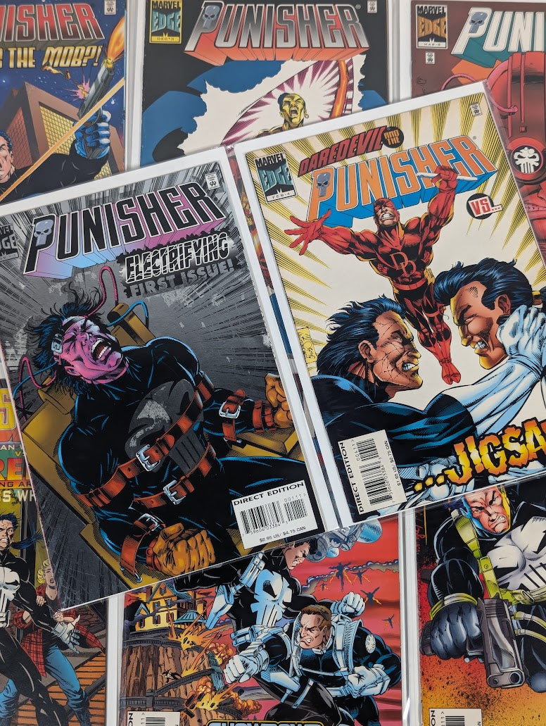 Marvel Punisher (1995) Issues 1 - 18 Comic Book Bundle