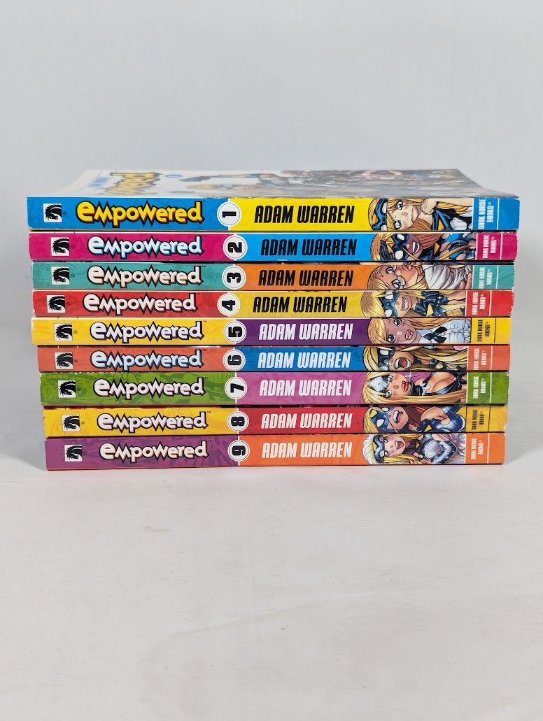 Empowered by Adam Warren Volumes 1 - 9 Graphic Novel Bundle