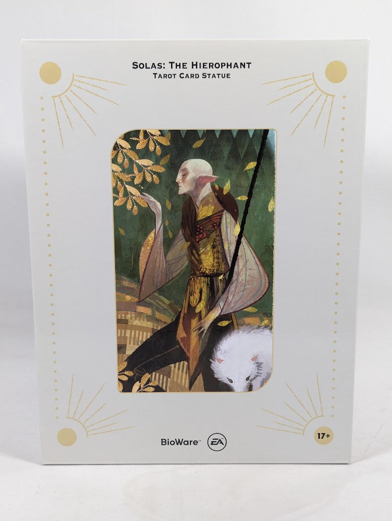Dragon Age Inquisition Solas the Hierophat Tarot Card 14cm Statue