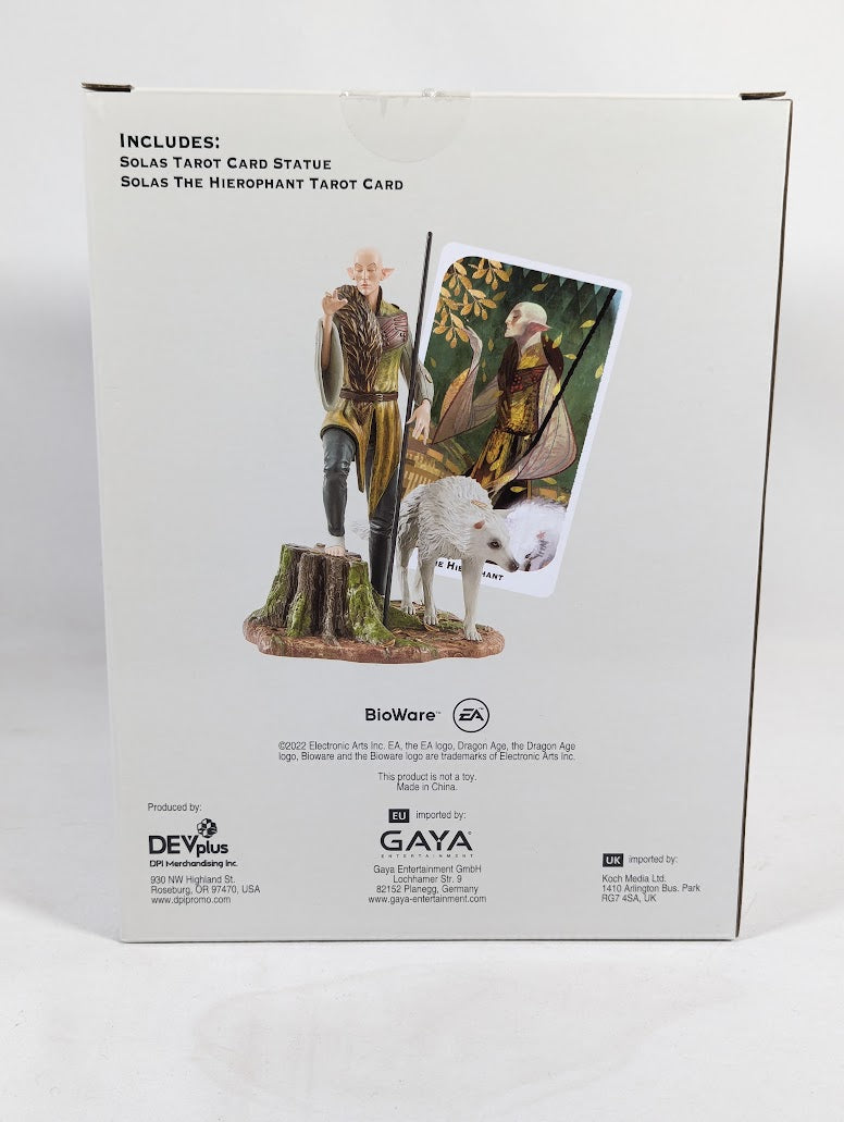 Dragon Age Inquisition Solas the Hierophat Tarot Card 14cm Statue