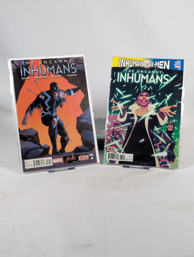 Marvel The Uncanny Inhumans (2015) Issues 0 - 20 Comic Book Bundle