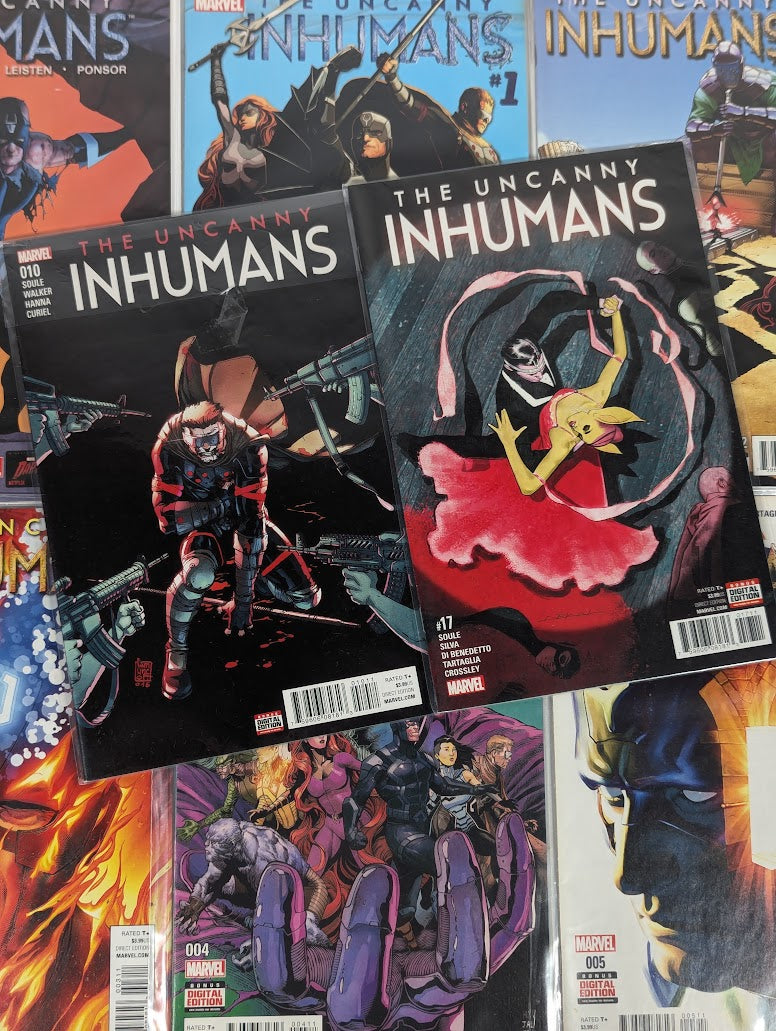 Marvel The Uncanny Inhumans (2015) Issues 0 - 20 Comic Book Bundle
