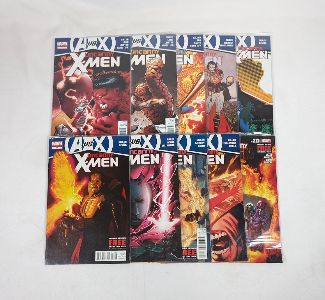 Marvel Uncanny X-Men (2012) Issues 1 - 20 Comic Book Bundle