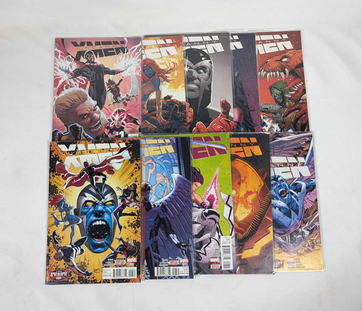 Marvel Uncanny X-Men (2016) Issues 1 - 19 Comic Book Bundle