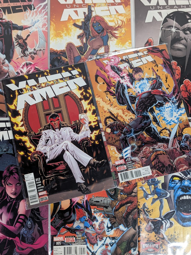 Marvel Uncanny X-Men (2016) Issues 1 - 19 Comic Book Bundle