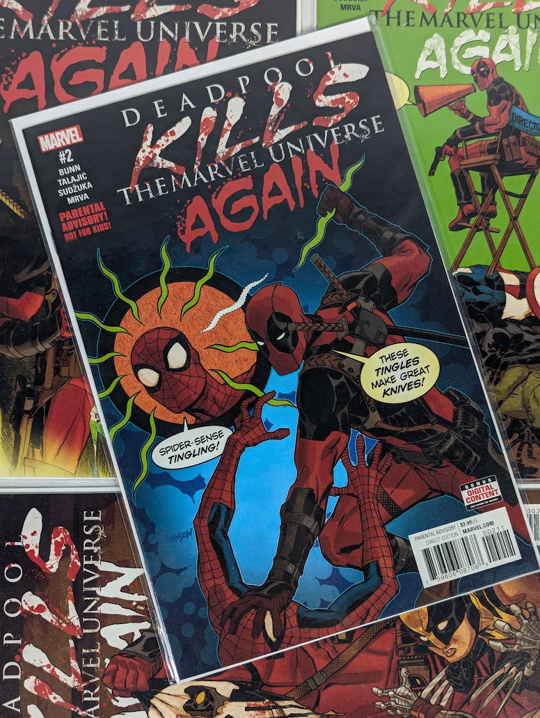 Marvel Deadpool Kills the Marvel Universe Again (2017) Issues 1 - 4 Comic Book Bundle