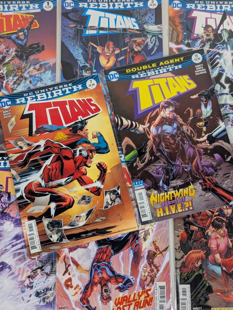 DC Comics Titans Rebirth (2016) Issues 1 - 36 Comic Book Bundle (Complete Run)