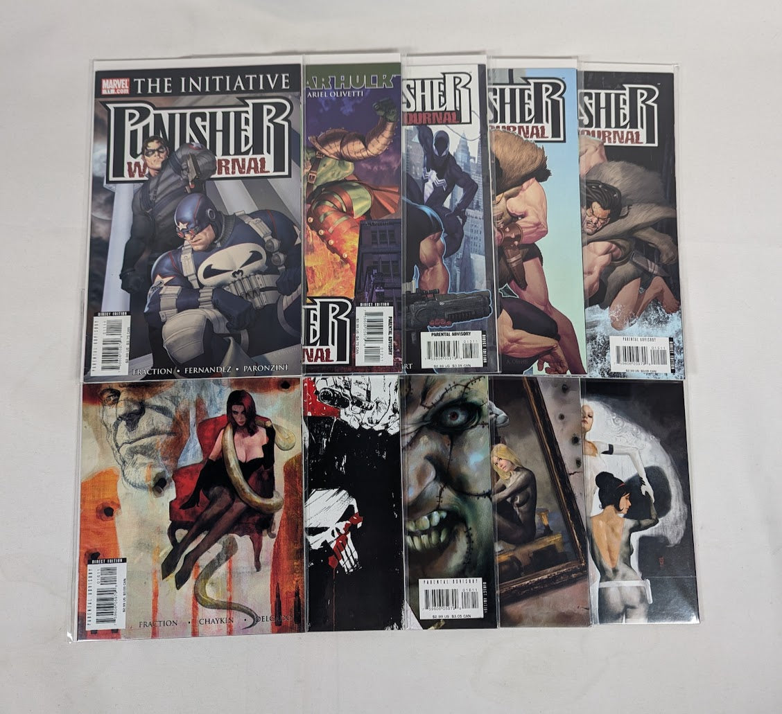 Marvel Punisher War Journal (2007) Issues 1 - 26 Comic Book Bundle (Complete Run)