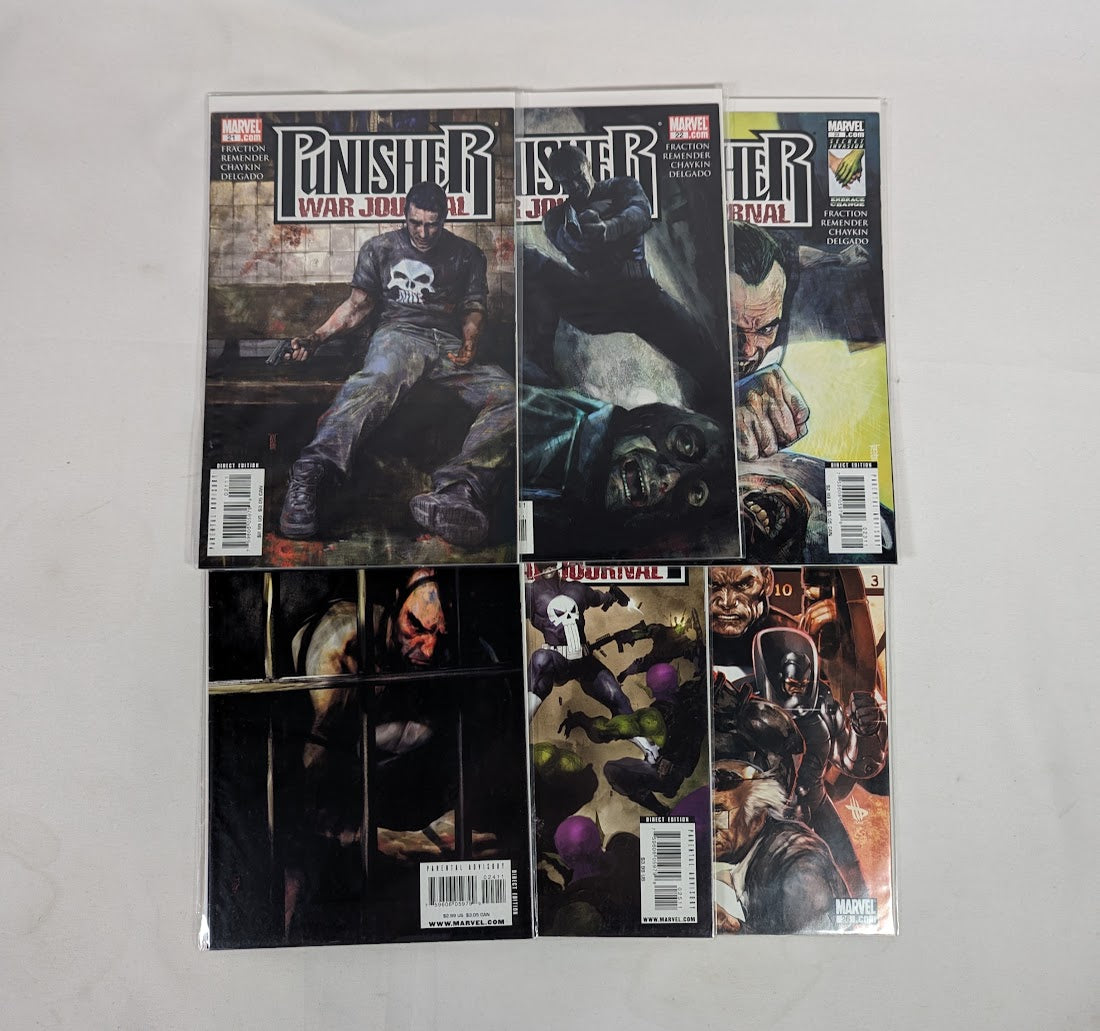 Marvel Punisher War Journal (2007) Issues 1 - 26 Comic Book Bundle (Complete Run)