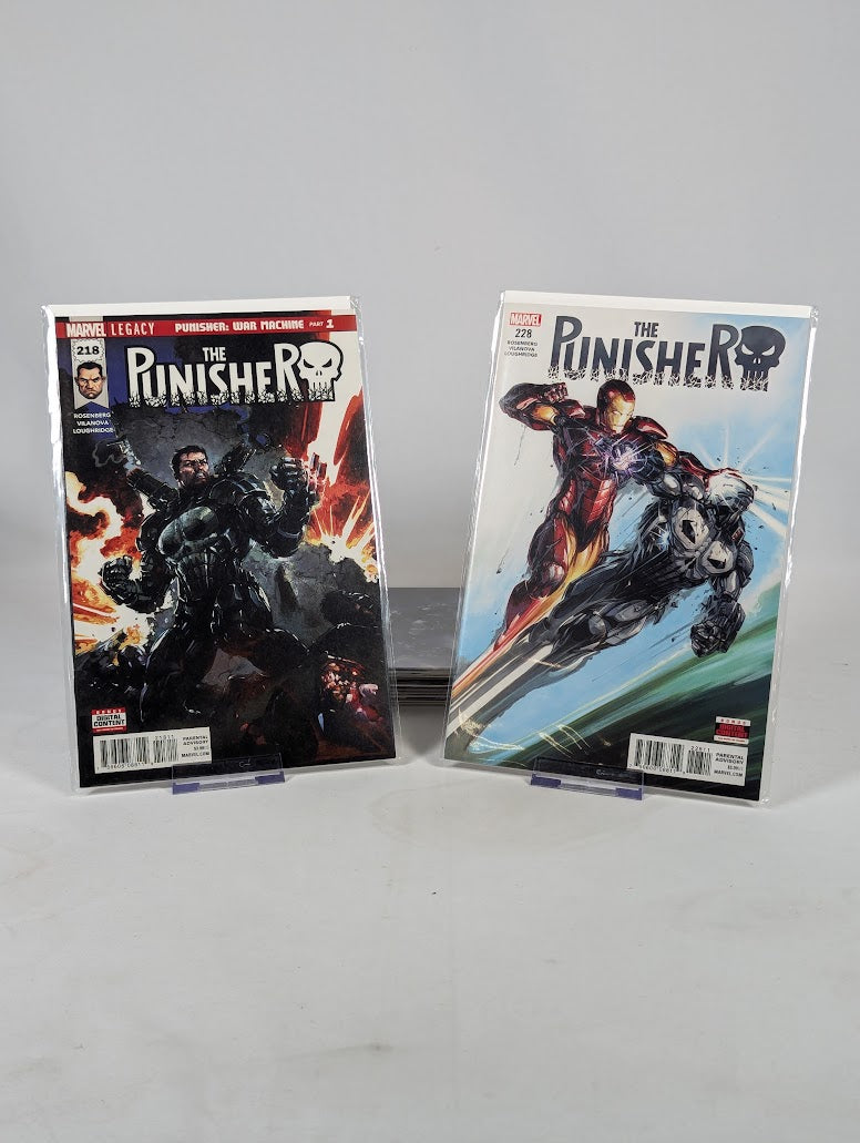 Marvel The Punisher War Machine (2018) Issues 218 - 228 Comic Book Bundle (Complete Run)
