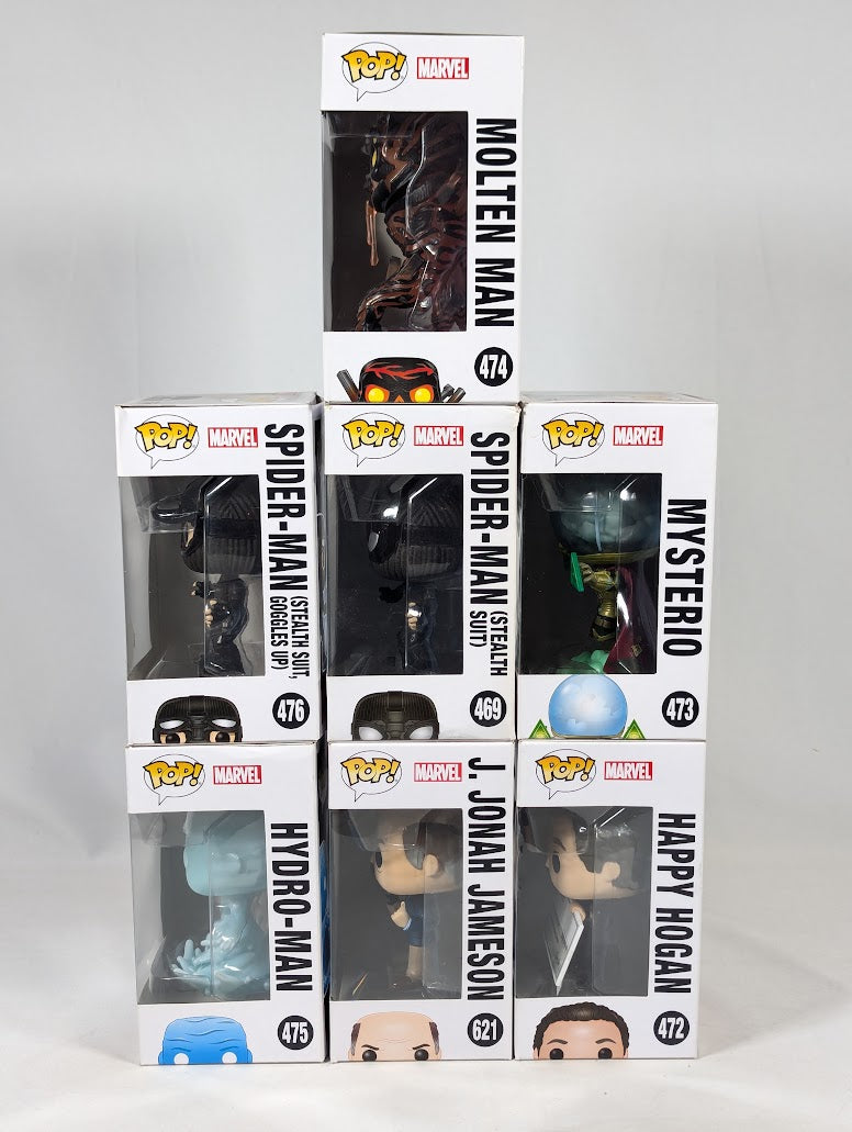 Marvel Spider-Man Homecoming Trilogy Bundle of 16 Funko Pop! Vinyl Figures