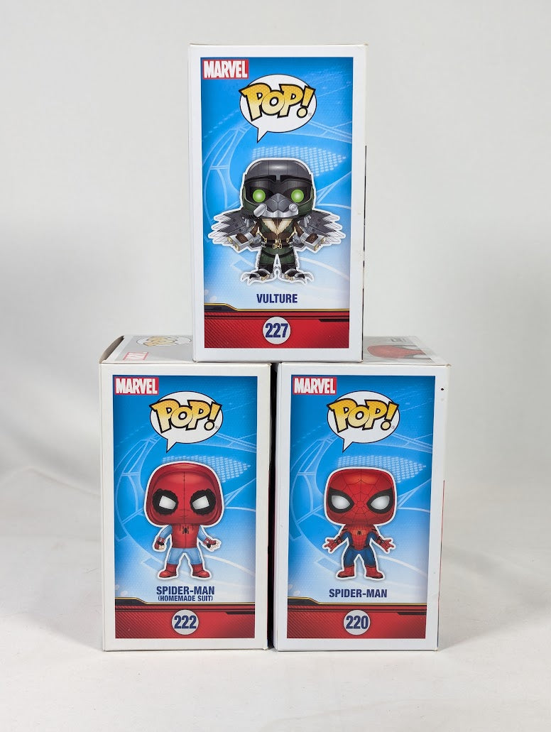 Marvel Spider-Man Homecoming Trilogy Bundle of 16 Funko Pop! Vinyl Figures