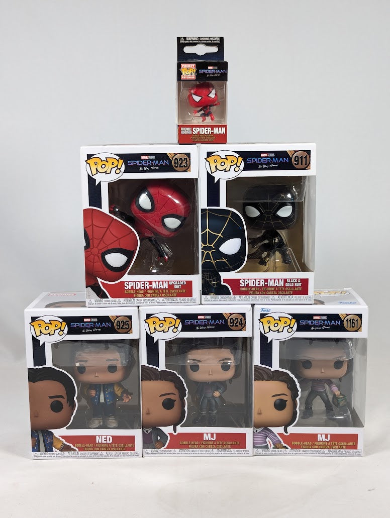 Marvel Spider-Man Homecoming Trilogy Bundle of 16 Funko Pop! Vinyl Figures