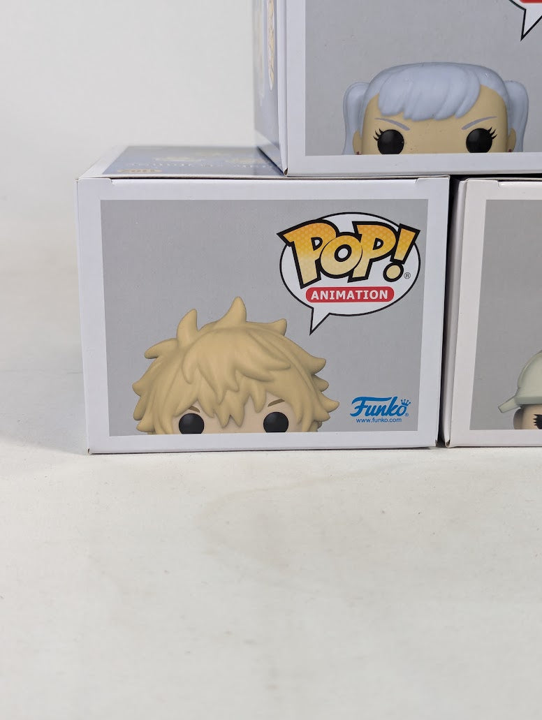 Black Clover Signed Bundle of 5 Funko Pop! Vinyl Figures