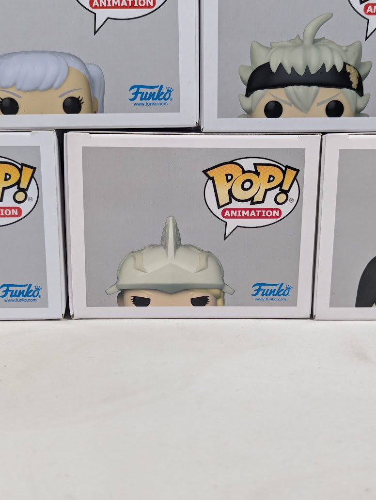 Black Clover Signed Bundle of 5 Funko Pop! Vinyl Figures