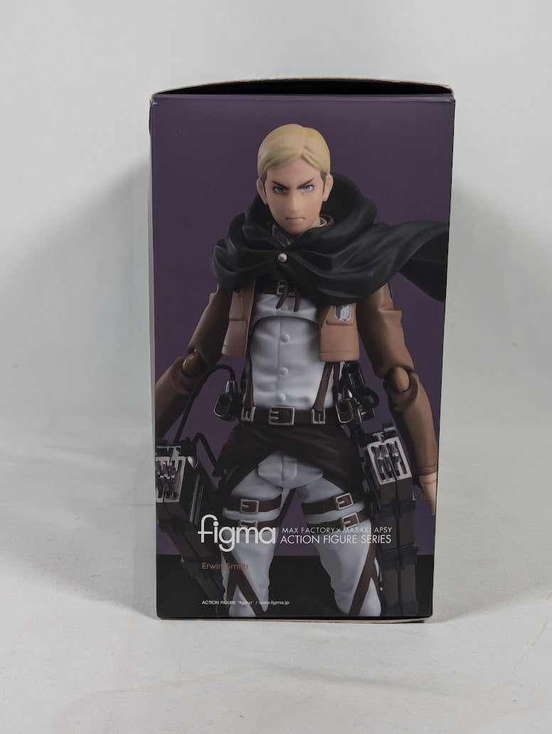 Attack on Titan Erwin Smith Figma Action Figure #446 (Missing Horse Stand)