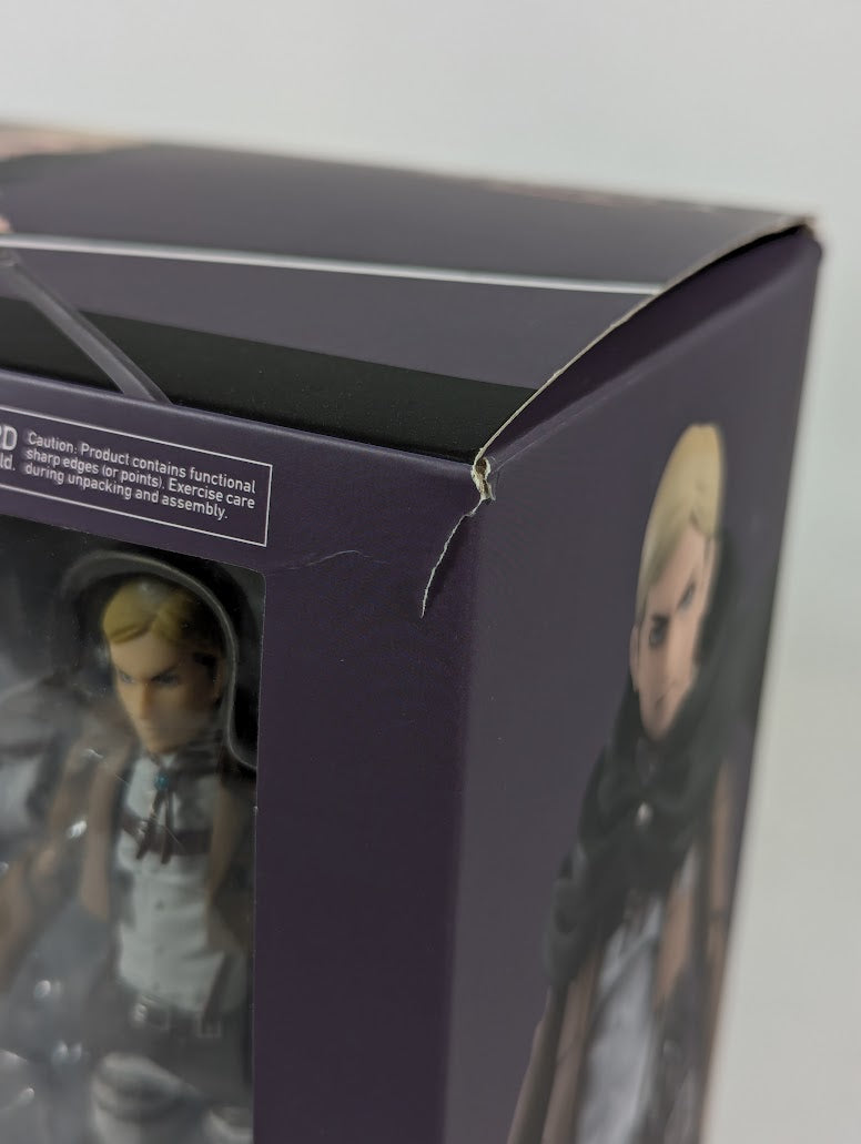 Attack on Titan Erwin Smith Figma Action Figure #446 (Missing Horse Stand)