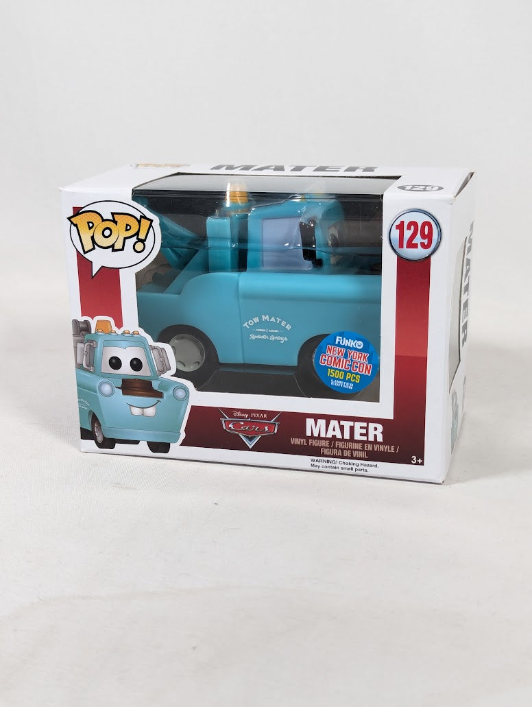 Disney Pixar Cars Mater (New York Comic Con Limited Edition) Funko Pop! Vinyl Figure #129 (Only 1500 Made)