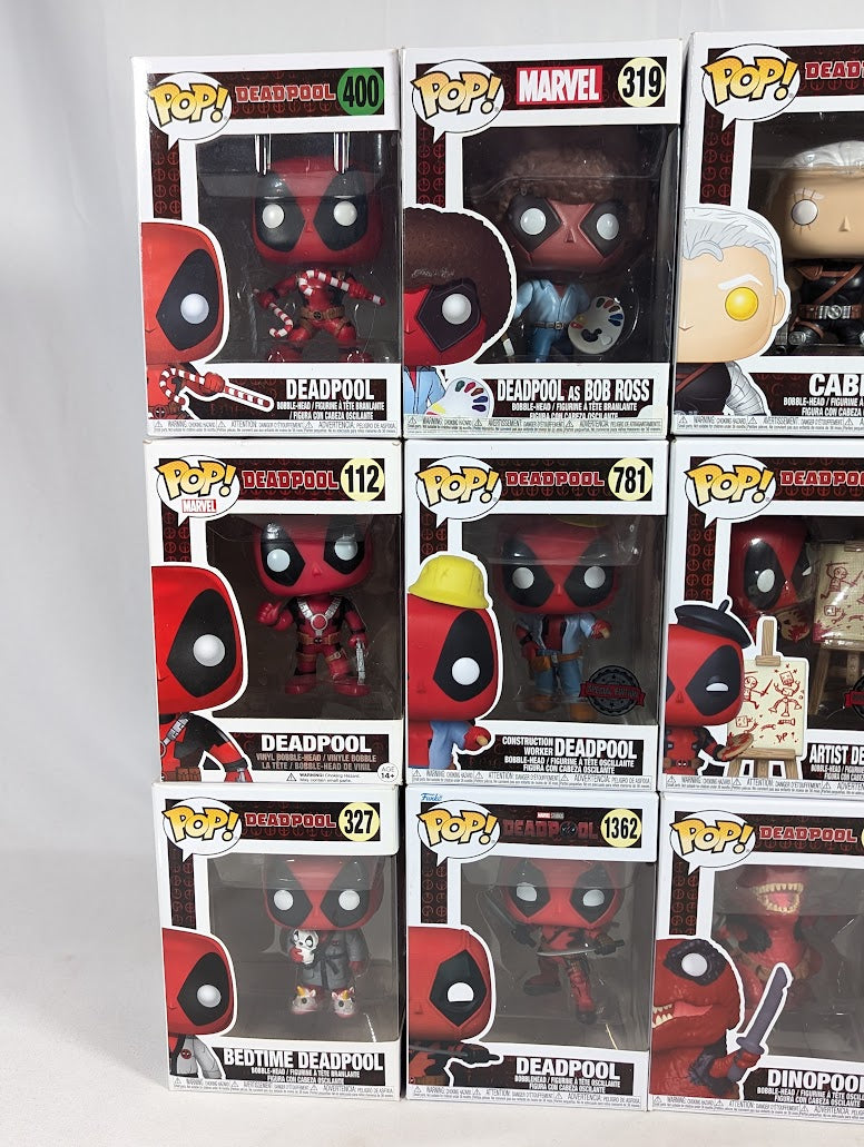 Marvel Deadpool Bundle of 12 Funko Pop! Vinyl Figures