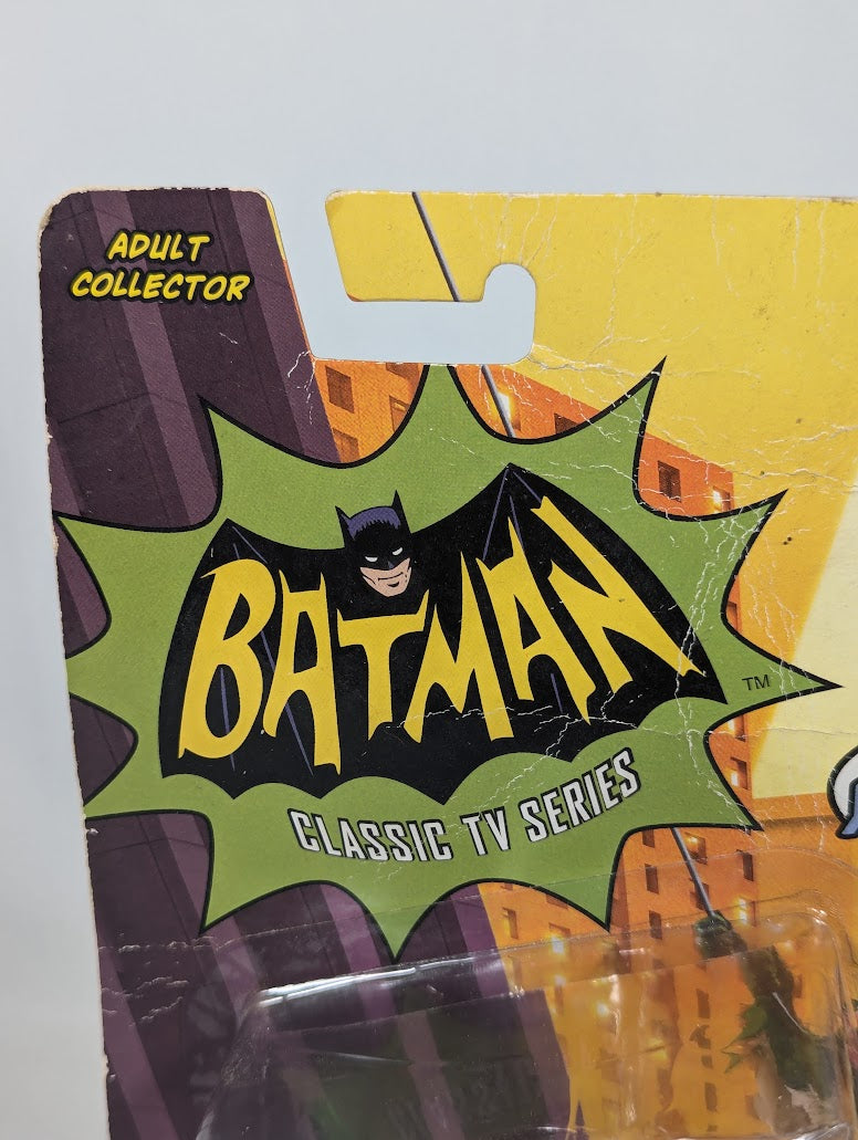 DC Comics Batman Classic TV Series The Joker With Collector Card 2013 Mattel Action Figure