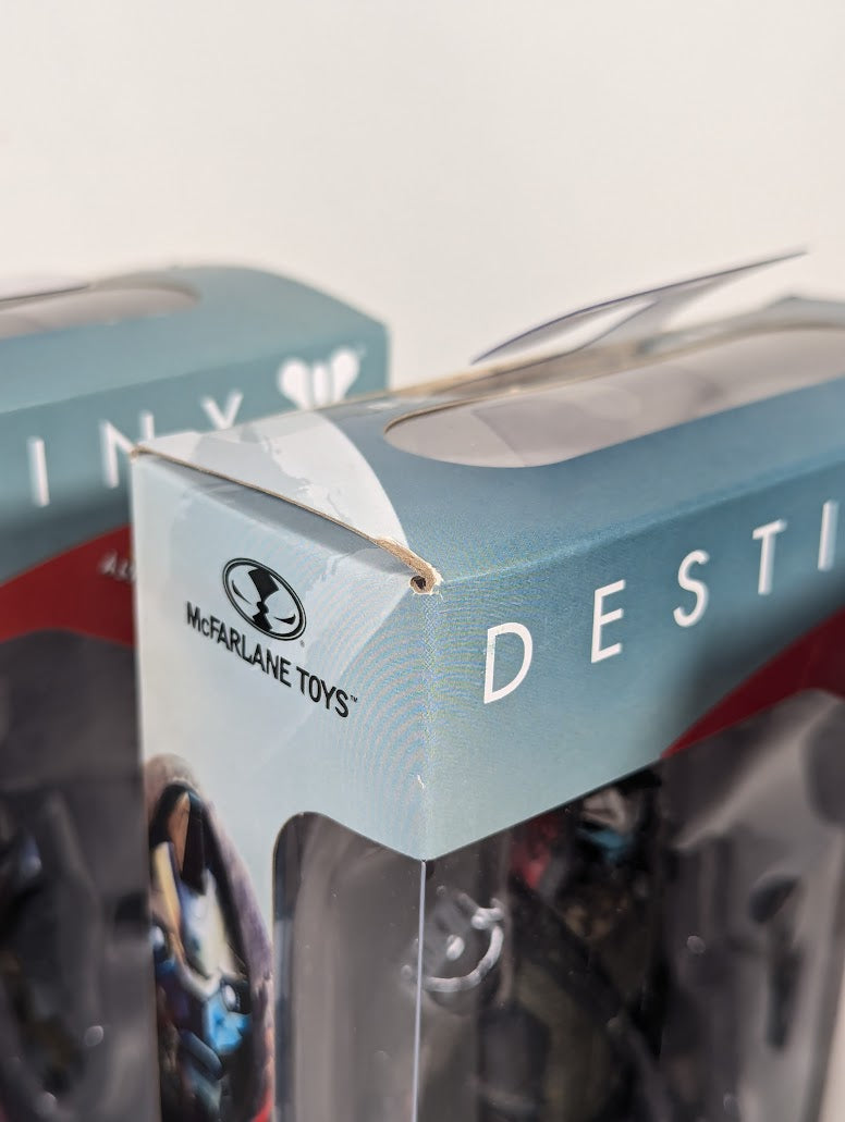 Destiny Ikora Rey, Cayde-6 & Zavala 2018 McFarlane Toys Bundle of 3 Action Figures (With Emblem DLC Codes)