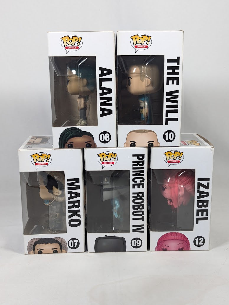 Saga Bundle of 5 Funko Pop! Vinyl Figures