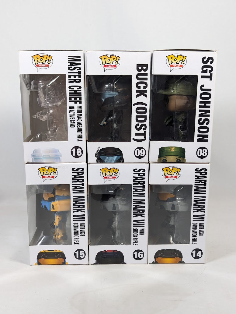 Halo Bundle of 6 Funko Pop! Vinyl Figures