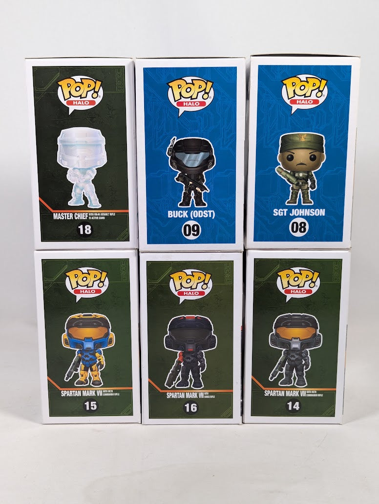 Halo Bundle of 6 Funko Pop! Vinyl Figures