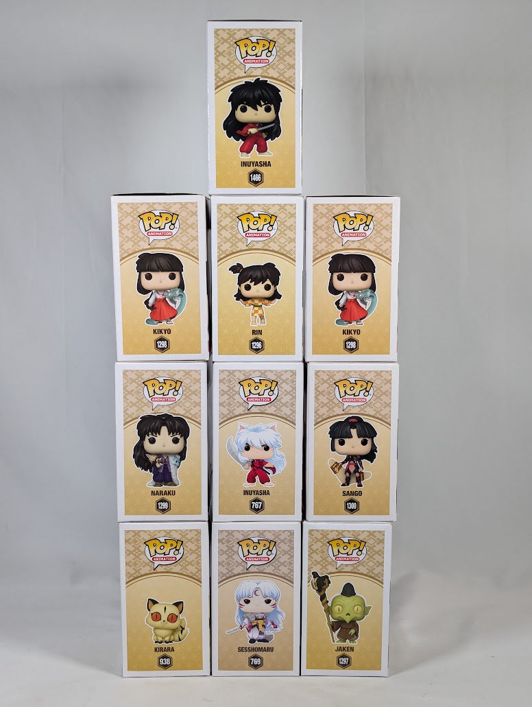Inuyasha Bundle of 11 Funko Pop! Vinyl Figures