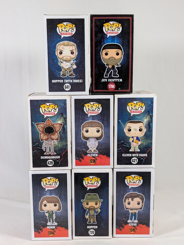 Stranger Things Bundle of 10 Funko Pop! Vinyl Figures