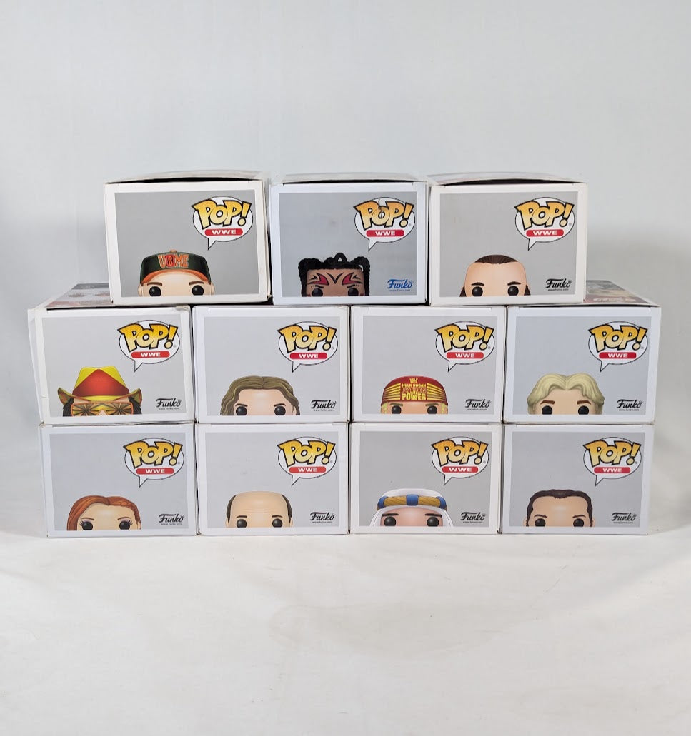WWE Bundle of 11 Funko Pop! Vinyl Figures