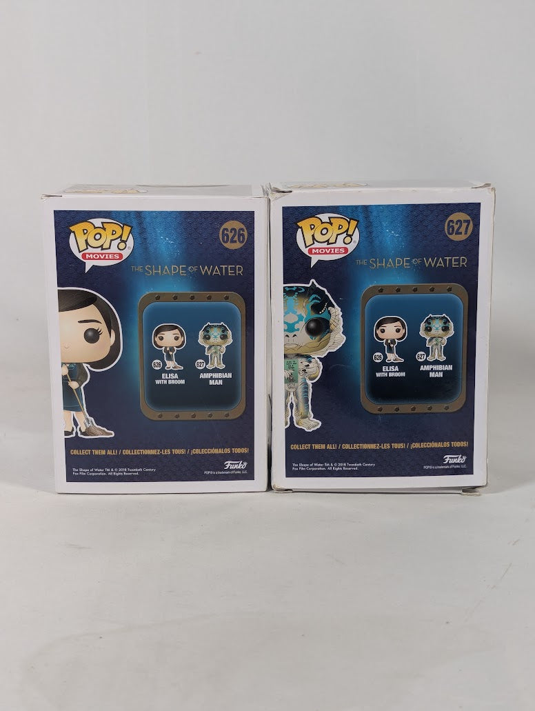 The Shape of Water Bundle of 2 Funko Pop! Vinyl Figures