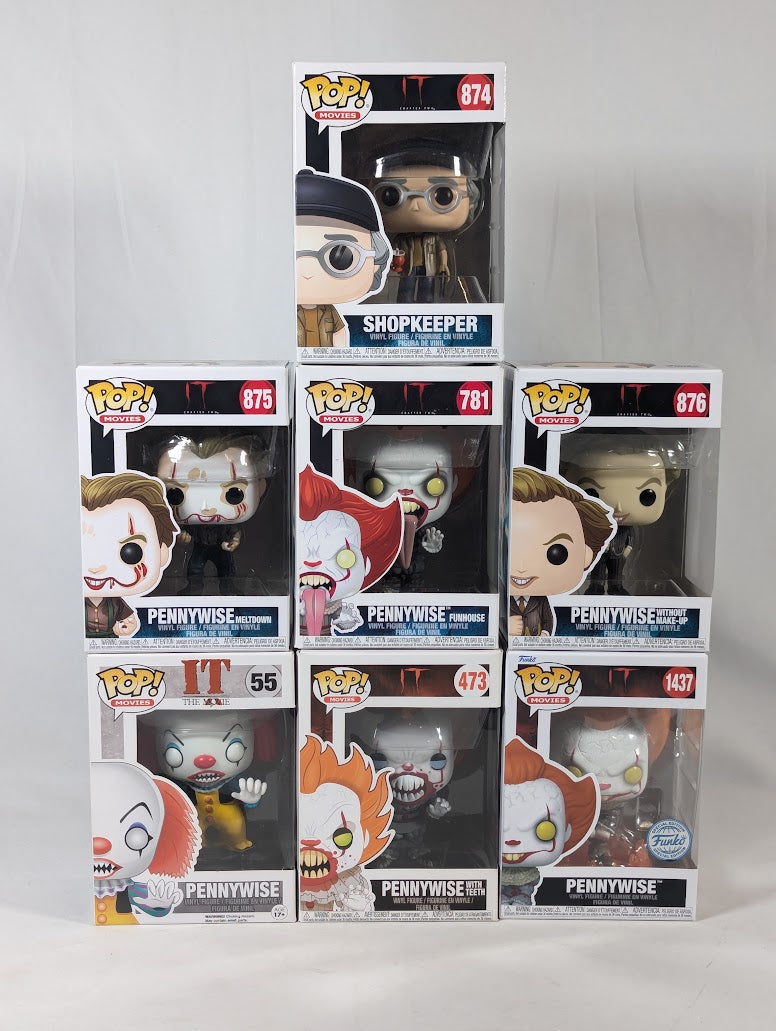IT Bundle of 7 Funko Pop! Vinyl Figures