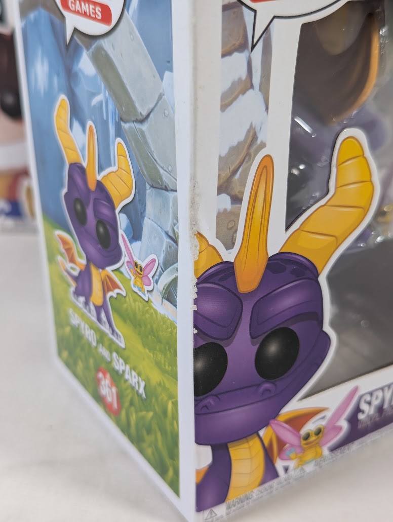 Crash Bandicoot & Spyro the Dragon Bundle of 4 Funko Pop! Vinyl Figures