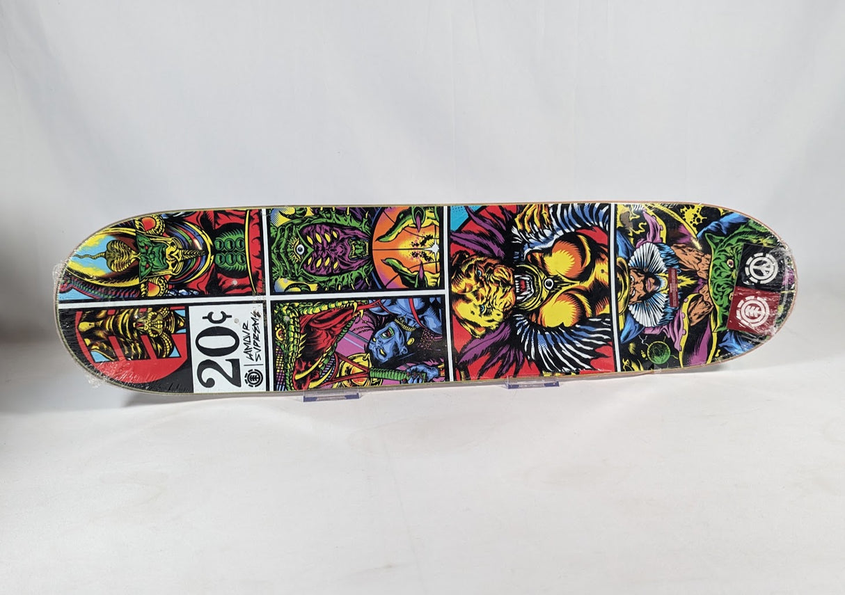 Nyjah Huston Final Element Sakmet Disorder Skateboard Deck