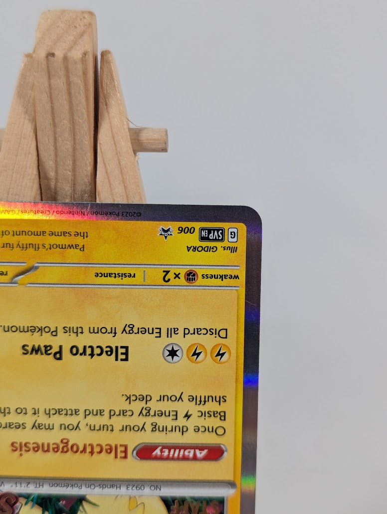 Pokemon Trading Card Game Pawmot 006 (Staff Stamp) NM