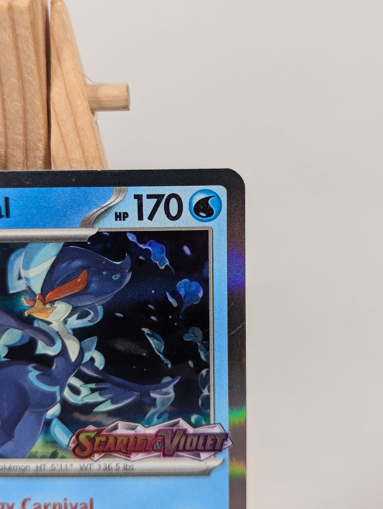 Pokemon Trading Card Game Quaquaval 005 (Staff Stamp) NM