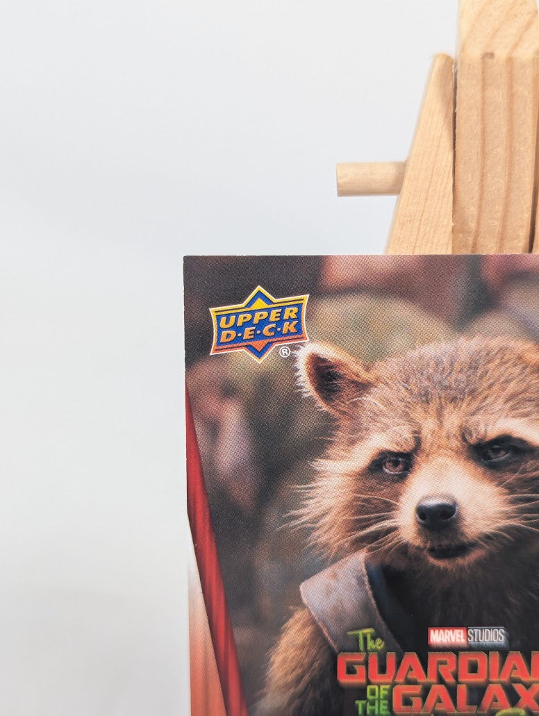 Upper Deck Trading Card Marvel The Guardians of the Galaxy Holiday Special Signature Sensations Signed by Bradley Cooper