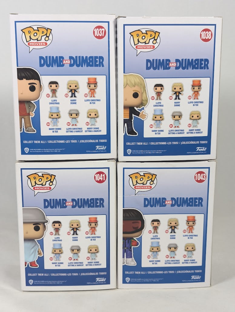Dumb and Dumber Bundle of 4 Funko Pop! Vinyl Figures