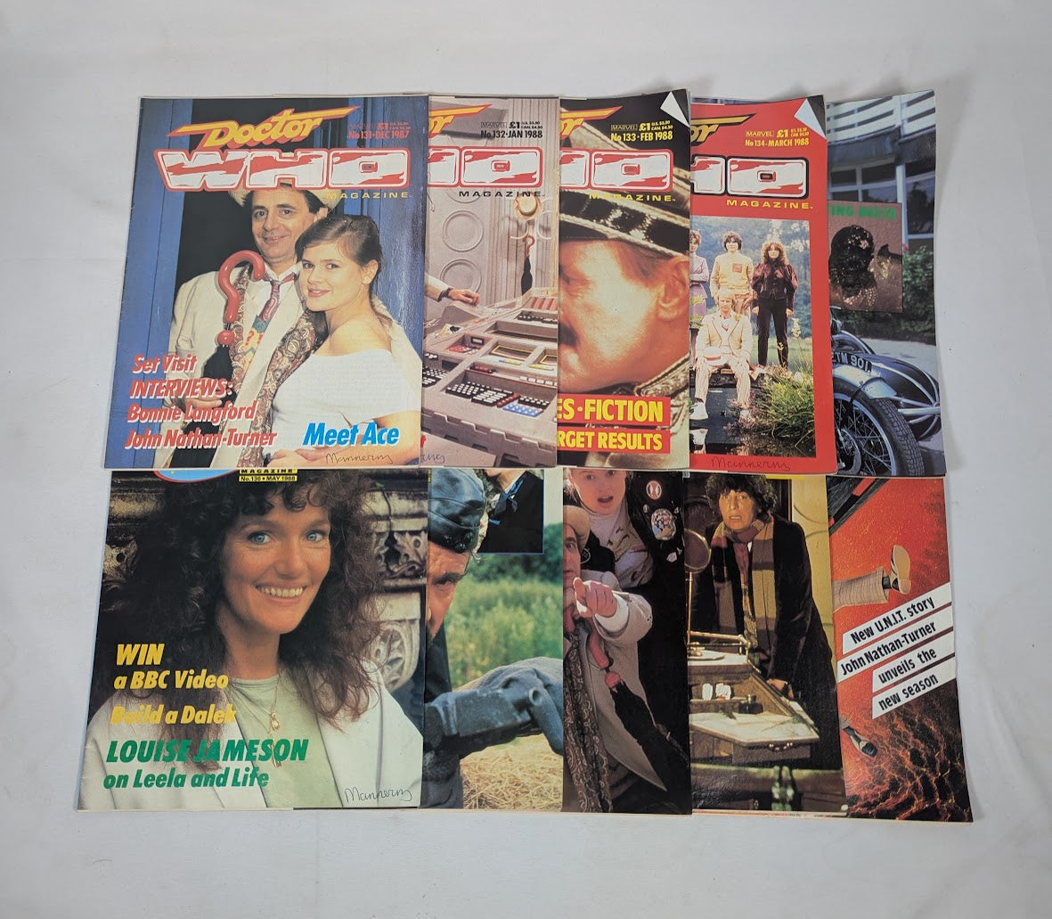 Doctor Who Weekly / Monthly Magazine Bundle Issues 1 - 142 (Including Summer & Winter Specials)