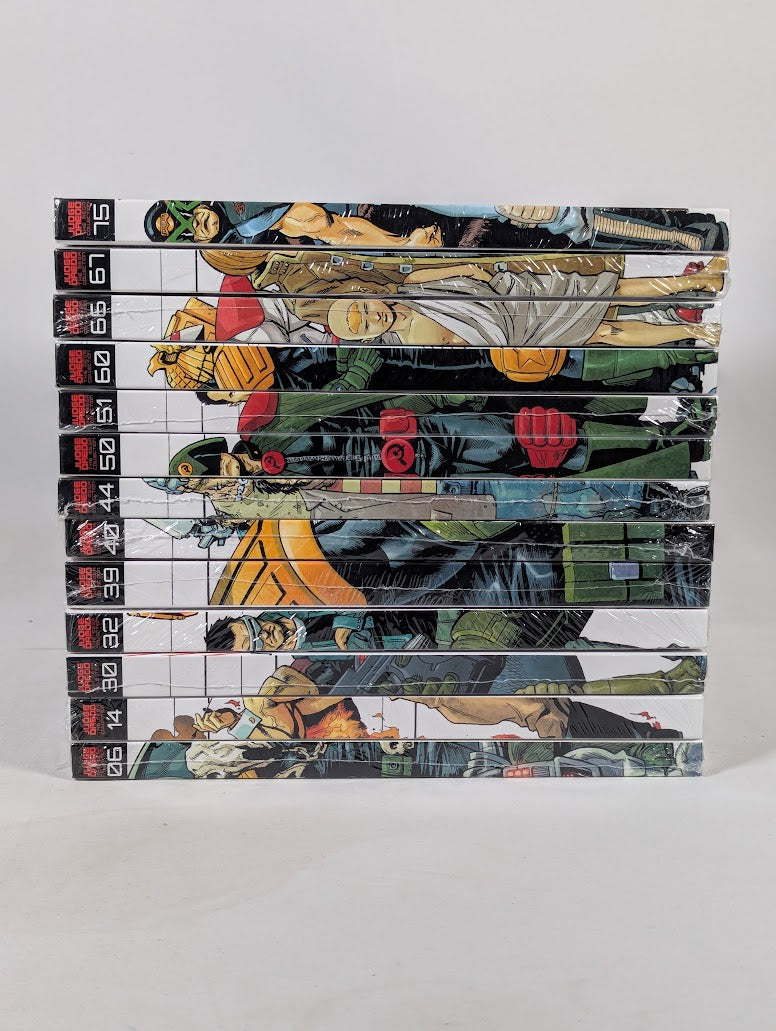 2000AD Judge Dredd The Mega Collection Bundle of 13 Hardback Graphic Novels