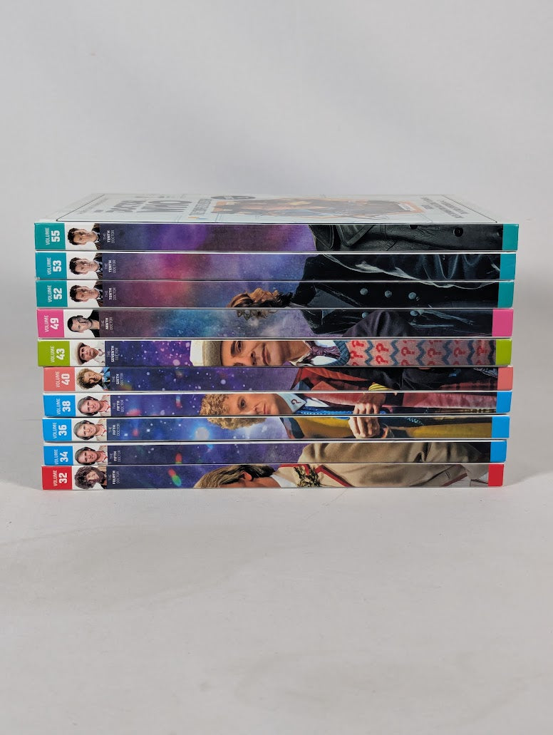 Doctor Who The Complete History Bundle of 10 Hardback Books