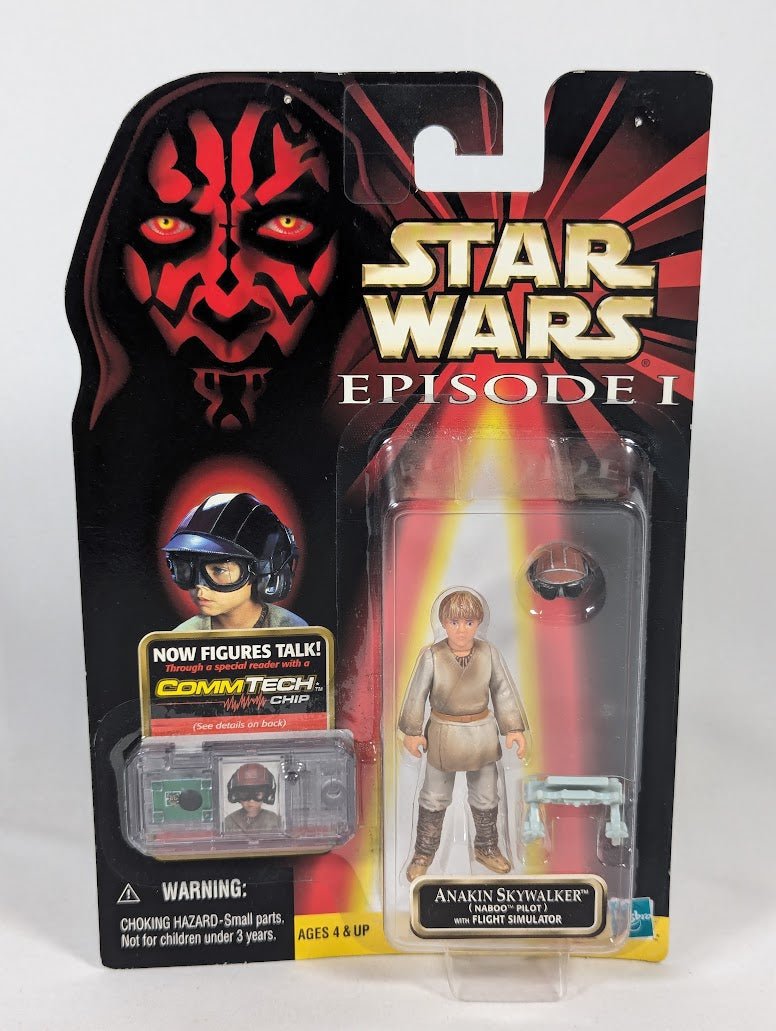 Star Wars Episode 1 1999 Hasbro 12 Action Figures & CommTech Device Bundle