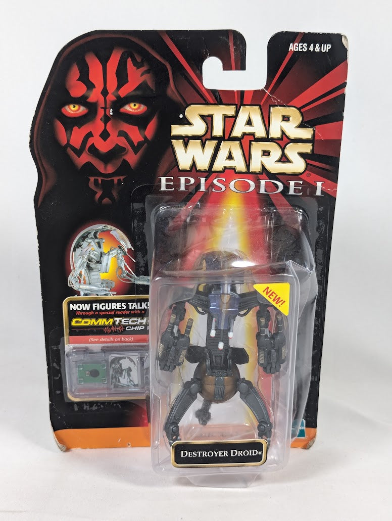 Star Wars Episode 1 1999 Hasbro 12 Action Figures & CommTech Device Bundle