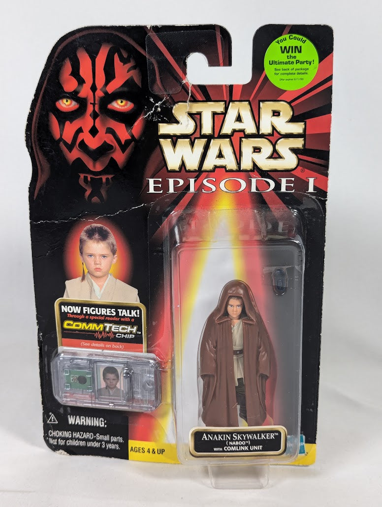 Star Wars Episode 1 1999 Hasbro 12 Action Figures & CommTech Device Bundle