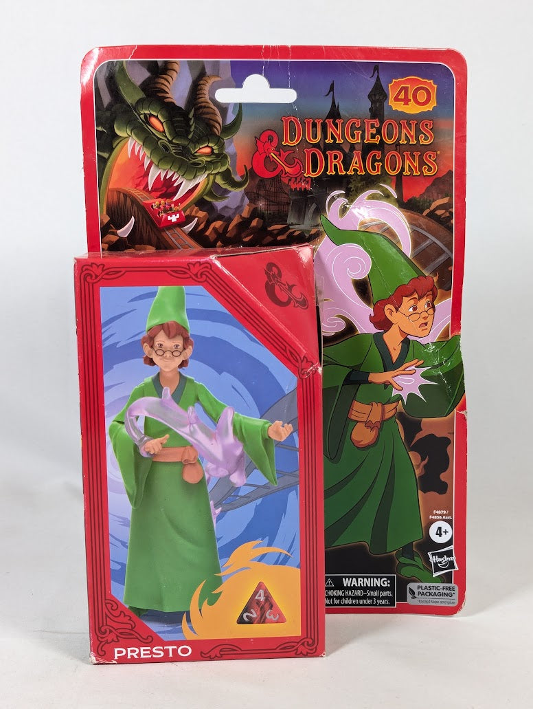 Dungeons & Dragons Cartoon Classics Presto 2023 Hasbro Action Figure
